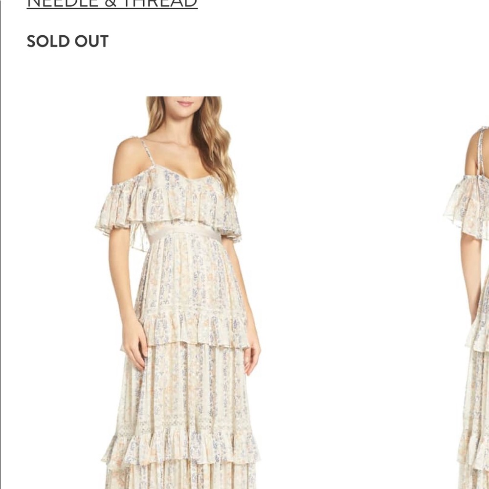 Wore once for photo shoot